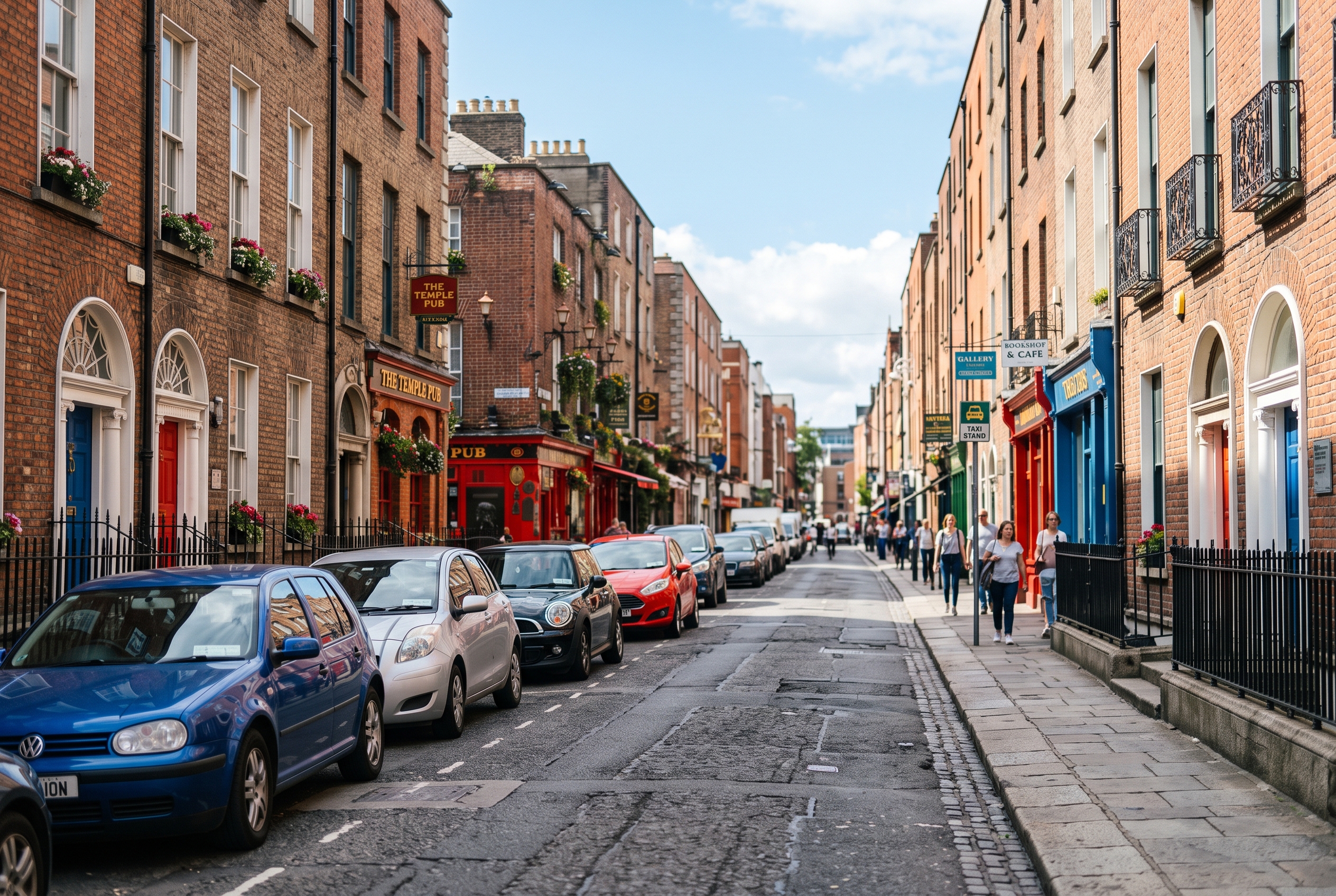 Dublin City Center Driving